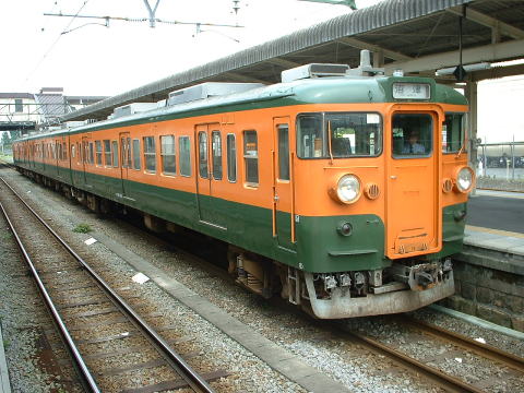 鉄道車輌銘板　実車使用品　115系　クモハ115-307 美品 115系静岡車
